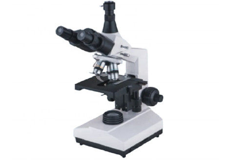 Το Trinocular WF10X 1600X ανέστρεψε το βιολογικό λαμπτήρα 6V 20W αλόγονου μικροσκοπίων σύνθετο