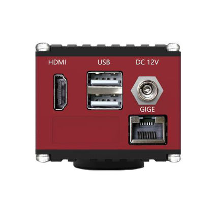Ψηφιακή κάμερα μικροσκοπίων HDMI 60FPS με τη διεπαφή δικτύων Gigabit