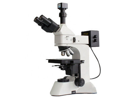 ποιότητας  DIC Optical Polarizing Microscope WF10X 5X 50X Reflected Microscope Light Source Εργοστάσιο