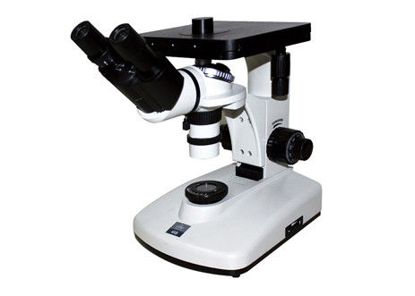 ποιότητας  Binocular 6V 12W Inverted Optical Microscope Compound Metallurgical 100X 1250X Εργοστάσιο