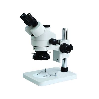 στερεοφωνικό μικροσκόπιο 7-45X Trinocular με τη ψηφιακή κάμερα για τον προβολέα και Computor