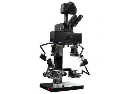 WF20X δικανικό σύγκρισης μικροσκόπιο φωτισμού μικροσκοπίων διοφθαλμικό οδηγημένο 5W