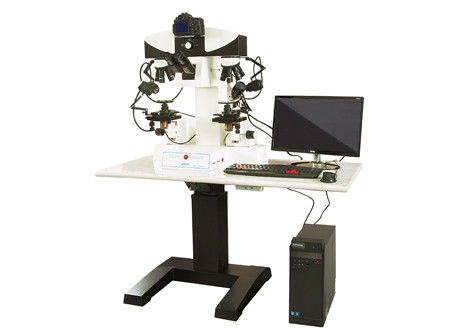 Trinocular WF20X φορητό LCD ψηφιακό στάδιο μικροσκοπίων μικροσκοπίων 2X μηχανοποιημένο Trinocular