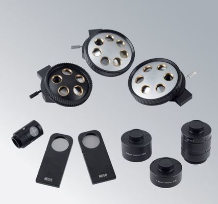 Trinocular ιατρική παράγραφος Celular 180 X 155mm μικροσκοπίων εργαστηρίων βιολογική λευκό